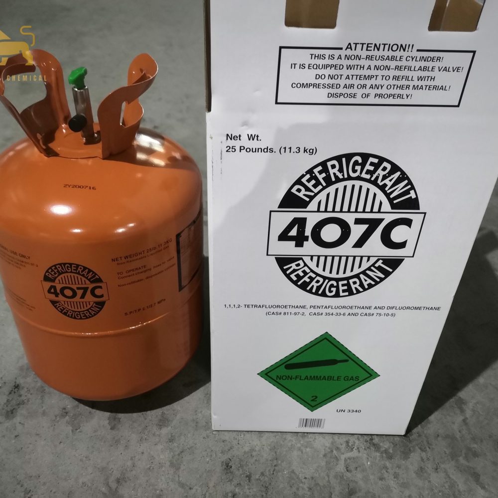 REFRIGERANT GAS R407C