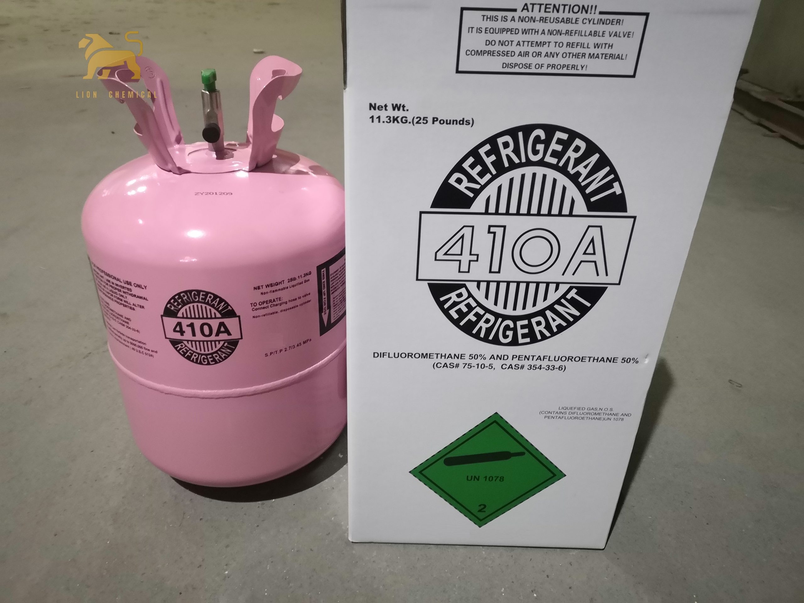 R410A refrigerant gas