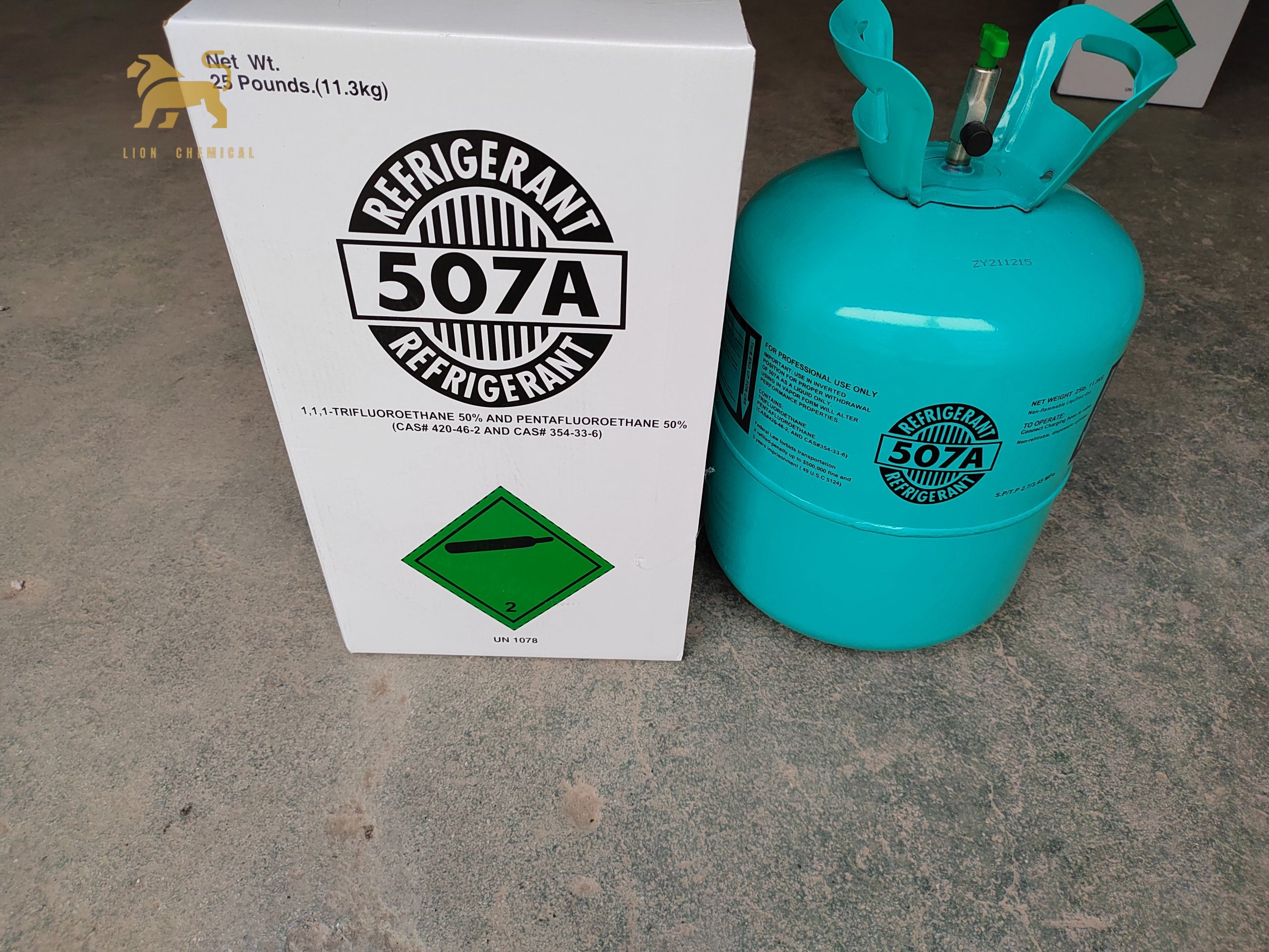 R507 refrigerant gas